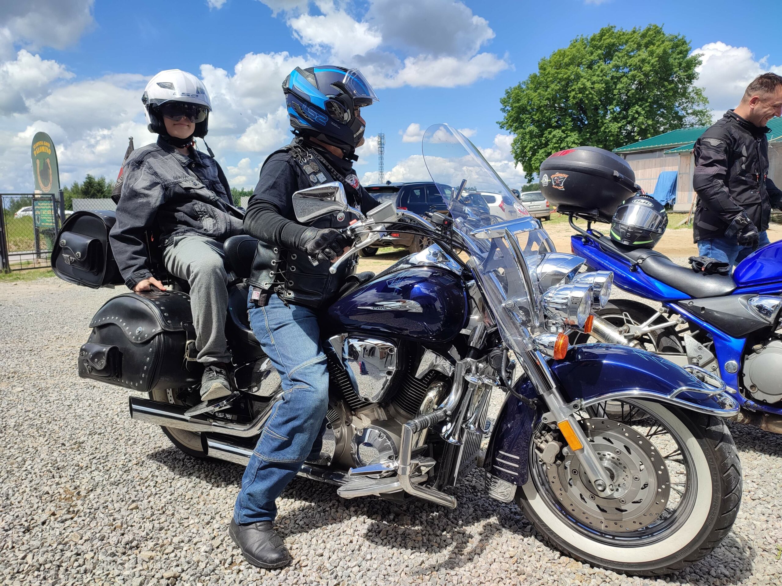 Dzień Dziecka w Stadninie Koni Palomino w Chmielniku - Stowarzyszenie Motocykliści Dzieciom oraz Forum Podkarpackich Motocyklistów